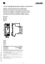 Preview for 13 page of steute RF Rx SW868-1W Mounting And Wiring Instructions