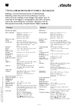 Preview for 15 page of steute RF Rx SW868-1W Mounting And Wiring Instructions