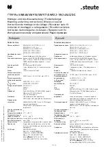 Preview for 16 page of steute RF Rx SW868-1W Mounting And Wiring Instructions