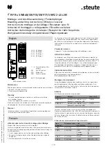 Preview for 6 page of steute RF Rx SW868-4S 48V Mounting And Wiring Instructions