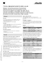 Preview for 9 page of steute RF Rx SW868-4S 48V Mounting And Wiring Instructions