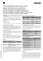 Preview for 15 page of steute RF Rx SW868-4S 48V Mounting And Wiring Instructions