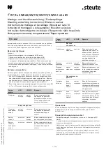 Preview for 16 page of steute RF Rx SW868-4S 48V Mounting And Wiring Instructions