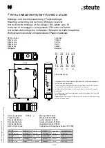 Preview for 18 page of steute RF Rx SW868-4S 48V Mounting And Wiring Instructions