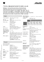 Preview for 20 page of steute RF Rx SW868-4S 48V Mounting And Wiring Instructions