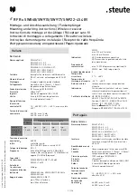 Preview for 21 page of steute RF Rx SW868-4S 48V Mounting And Wiring Instructions