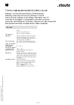 Preview for 23 page of steute RF Rx SW868-4S 48V Mounting And Wiring Instructions