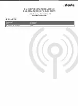 Preview for 19 page of steute RF Rx SW868-4W Mounting And Wiring Instructions