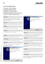 Preview for 4 page of steute RF RxT EN868-USB Installation Manual