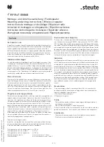 Preview for 4 page of steute RF RxT EN868 Mounting And Wiring Instructions