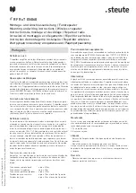 Preview for 5 page of steute RF RxT EN868 Mounting And Wiring Instructions