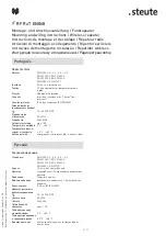 Preview for 9 page of steute RF RxT EN868 Mounting And Wiring Instructions