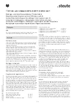 Предварительный просмотр 4 страницы steute RF RxT SW922-NET Mounting And Wiring Instructions