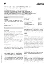 Предварительный просмотр 5 страницы steute RF RxT SW922-NET Mounting And Wiring Instructions