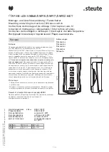 Предварительный просмотр 7 страницы steute RF RxT SW922-NET Mounting And Wiring Instructions