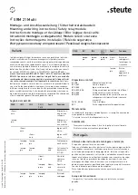 Preview for 5 page of steute SRM 21 Multi Mounting And Wiring Instructions