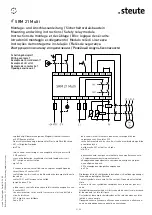 Preview for 9 page of steute SRM 21 Multi Mounting And Wiring Instructions