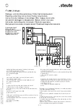 Preview for 10 page of steute SRM 21 Multi Mounting And Wiring Instructions