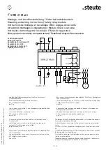 Preview for 13 page of steute SRM 21 Multi Mounting And Wiring Instructions