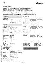 Preview for 18 page of steute SRM 21 Multi Mounting And Wiring Instructions