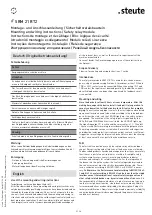 Предварительный просмотр 2 страницы steute SRM 21 RT2 Mounting And Wiring Instructions