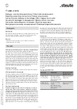 Предварительный просмотр 8 страницы steute SRM 21 RT2 Mounting And Wiring Instructions
