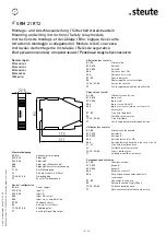 Предварительный просмотр 10 страницы steute SRM 21 RT2 Mounting And Wiring Instructions