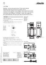 Preview for 4 page of steute ST 98 Mounting And Wiring Instructions