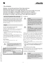 Preview for 3 page of steute STM 295-B6 Mounting And Wiring Instructions