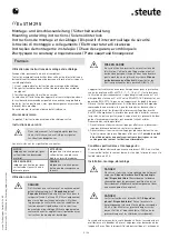 Preview for 5 page of steute STM 295-B6 Mounting And Wiring Instructions