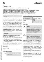 Preview for 9 page of steute STM 295-B6 Mounting And Wiring Instructions