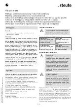 Preview for 11 page of steute STM 295-B6 Mounting And Wiring Instructions