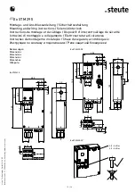 Preview for 14 page of steute STM 295-B6 Mounting And Wiring Instructions