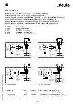 Preview for 16 page of steute STM 295-B6 Mounting And Wiring Instructions