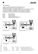 Preview for 17 page of steute STM 295-B6 Mounting And Wiring Instructions