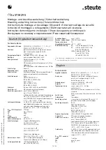 Preview for 18 page of steute STM 295-B6 Mounting And Wiring Instructions