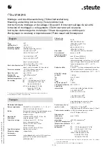 Preview for 19 page of steute STM 295-B6 Mounting And Wiring Instructions