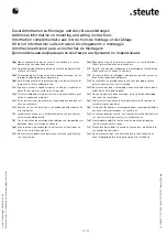 Preview for 24 page of steute STM 295-B6 Mounting And Wiring Instructions