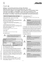 steute ZS 71 VD Mounting And Wiring Instructions preview