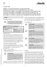 Preview for 6 page of steute ZS 71 VD Mounting And Wiring Instructions