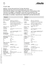 Preview for 16 page of steute ZS 71 VD Mounting And Wiring Instructions