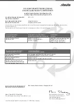 Preview for 19 page of steute ZS 71 VD Mounting And Wiring Instructions