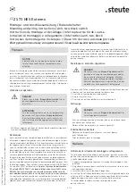 Предварительный просмотр 4 страницы steute ZS 73 HES Extreme Mounting And Wiring Instructions