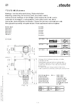 Предварительный просмотр 9 страницы steute ZS 73 HES Extreme Mounting And Wiring Instructions