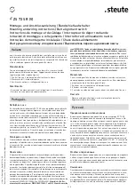 Preview for 3 page of steute ZS 73 S Mounting And Wiring Instructions