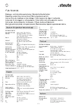 Preview for 5 page of steute ZS 73 S Mounting And Wiring Instructions