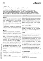 Preview for 3 page of steute ZS 73 SR Mounting And Wiring Instructions