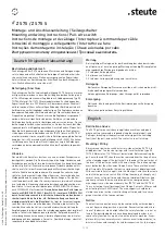 steute ZS 75 Mounting And Wiring Instructions preview
