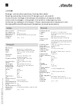 Preview for 7 page of steute ZS 80 Mounting And Wiring Instructions