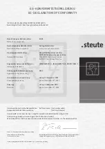 Preview for 8 page of steute ZS 80 Mounting And Wiring Instructions